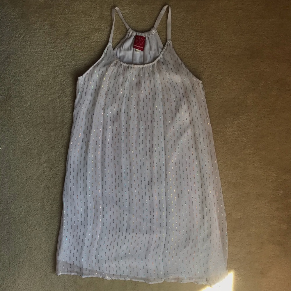 Ella Moss Girls White Dress - NEW WITH TAGS